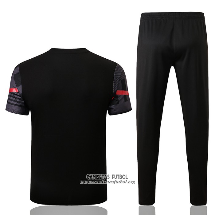 Chandal del AC Milan Manga Corta 2022/2023 Gris
